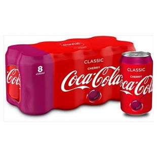 CHERRY COKE CAN 24x 330ml