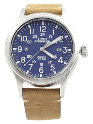 Timex Expedition - Reloj análogico de cuarzo con correa de nailon para hombre, Verde (Verde/Negro)