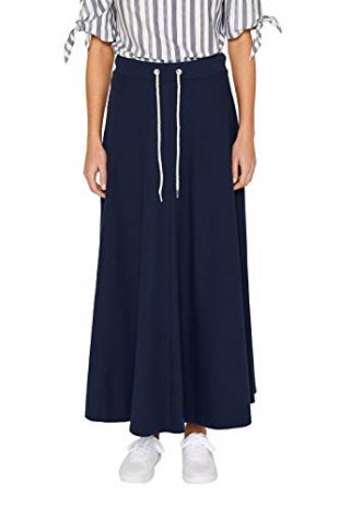 Esprit 049ee1d016 Falda, Azul (Navy 2 401), Medium para Mujer