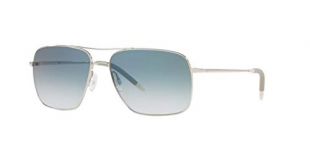 Oliver Peoples Clifton Silver/Chrome Saphire Photochromic Vfx One Size
