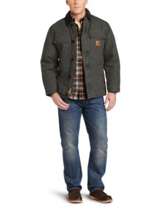 Carhartt, Sandstone, Giacca classica, S, Grigio, C26