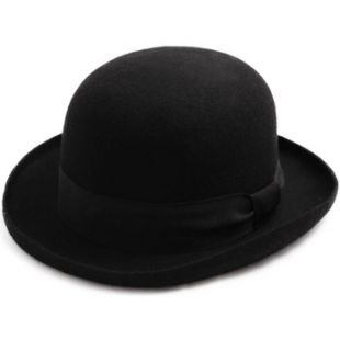 Chapeau feutre  Classic Melon noir-noir
