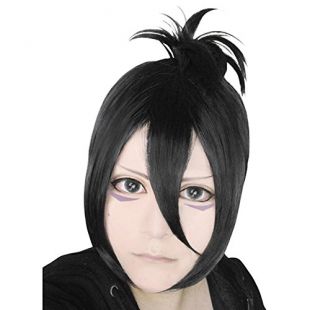 Cfalaicos ONE Punch-man Sonic Black Cosplay Costume Wig
