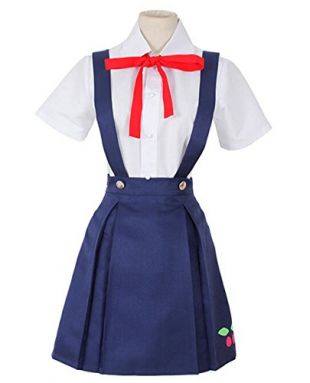 Magic Boxs Bakemonogatari Cosplay Costume Sets(Shirt and Suspender Skirt)
