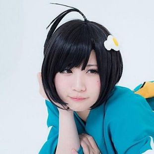 Kaifina Bakemonogatari Tsukihi Araragi Short Cosplay Wig