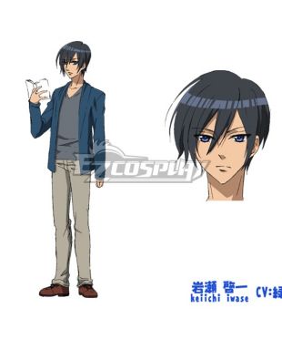 Ameiro Cocoa Rainy Color e Youkoso Keiichi Iwase Cosplay Costume