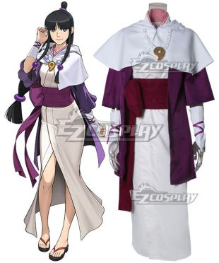 Ace Attorney Gyakuten Saiban Maya Fey Cosplay Costume