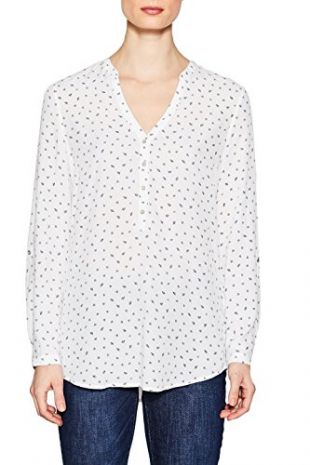 Esprit 998ee1f801 Blouse, Blanc (Off White 110), 42 (Taille Fabricant: 40) Femme