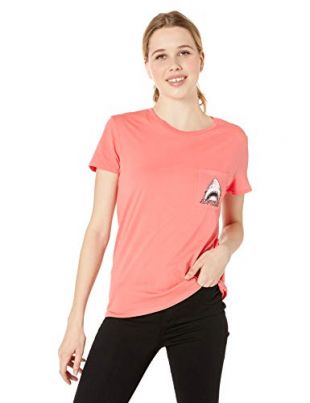 Rip Curl Damen Shark Bite Short Sleeve Pocket Tee Hemd