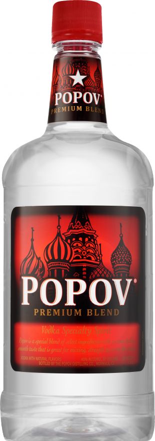 Popov Premium Blend Vodka Specialty Spirit, 1.75 L (80 Proof) - Walmart.com