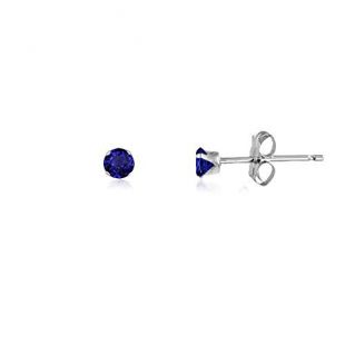 2 Paires Lot Boucles D'Oreilles Femme Argent 925 - Mini Ou Petits Clous