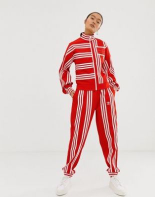 adidas x ji won choi flared track pants