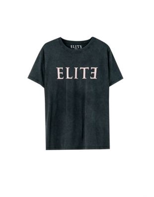 T-shirt Élite logo rose - pull&bear