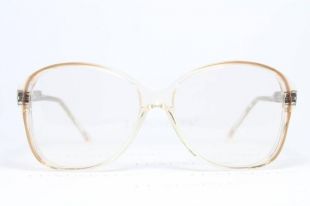 ARGENTA vrai Brille Vintage lunettes Lunettes Occhiali lunettes papillon Oversized 650-288 52-16