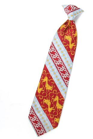 Garçons vintages / Mens courts pince à cravate / Tie enfants garçons / Lion La Bella Collection Snapper Clipon tout-petits garçons cravates / petits garçons Tie