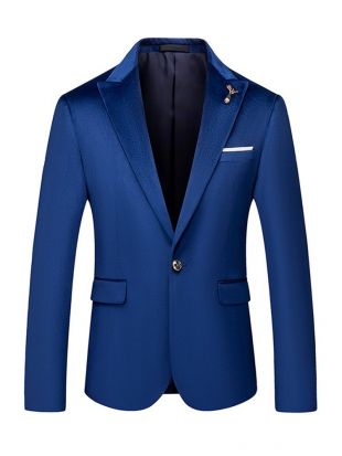 Ericdress - Ericdress England Straight Button Men's Blazer