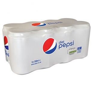 Pepsi Diet 8 X 330Ml