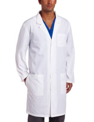 Dickies - Dickies Unisex 40 Inch Lab Coat 83403 White Large