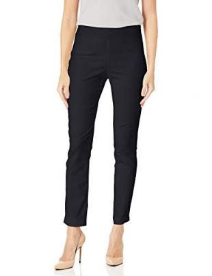 Vince Camuto - Vince Camuto Women's Doubleweave Vented Cuff Slim Leg Pant