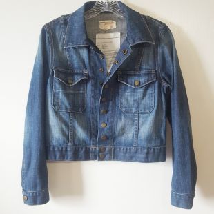 Current Elliott - Snap Denim Jean Jacket