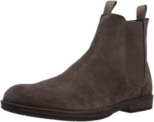 Clarks - - Männer Hinman Chelsea Low Boot, 46 EUR, Black Leather