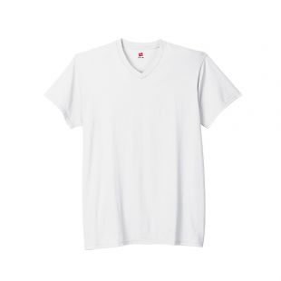 Hanes - Nano T V Neck T Shirt