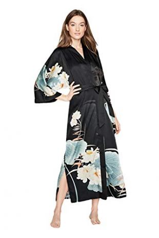 Old Shanghai - Old Shanghai Women's Kimono Robe Long - Watercolor ...