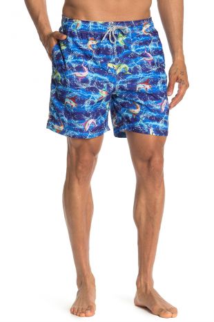 Michael's Swimwear - Michael's Swimwear | Swordfish Print Swim Trunks ...