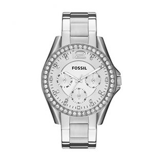 Fossil Orologio Analogico Quarzo Donna con Cinturino in Acciaio Inox ES3202