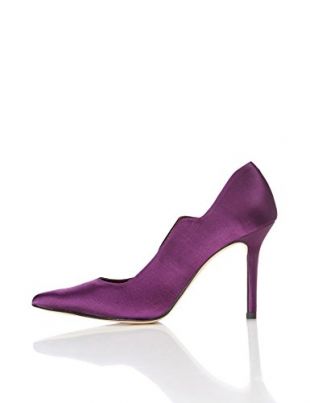 Talons Hauts Femme Violet Effet Daim Taille UK 6 - Occasion à Vérifier
