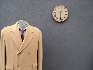 Vintage manteau Camel