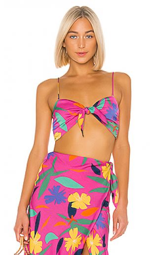 Knot Bandeau en Cyndi Floral