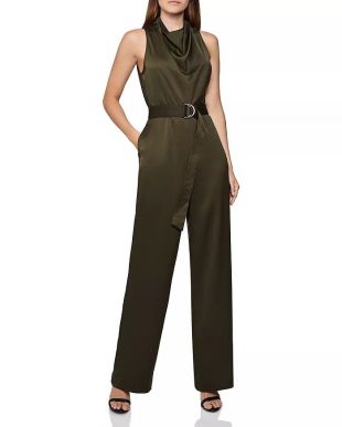Milo Sleeveless Belted Jumpsuit
