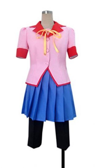 Dreamcosplay Animation Monogatari Kanbaru Suruga Logo Outfits Costume