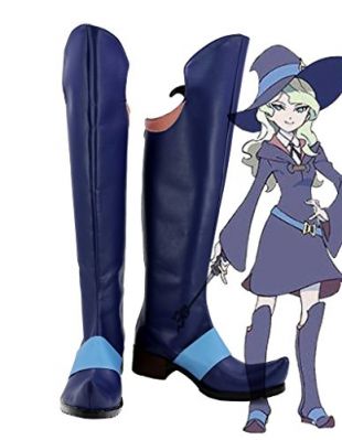 Little Witch Academia Diana Cavendish Boots Cosplay Shoes Boots Custom Made