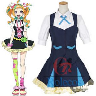 Kiznaiver Niiyama Niko School Uniform Cosplay Costume Dress+Stockings Full Set | eBay