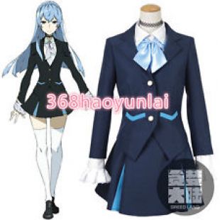 Kiznaiver Sonozaki Noriko School Uniform Cosplay Costume Skirt Suit Whole Set | eBay