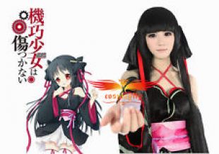 Machine-Doll wa Kizutsukanai Yaya Black Cosplay Wig