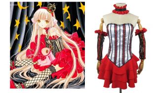 Chi Red Cosplay Costume from Chobits