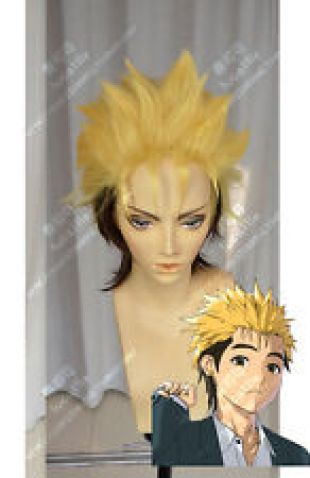 Ajin Kaito Anime Cosplay Costume wig +cap+track