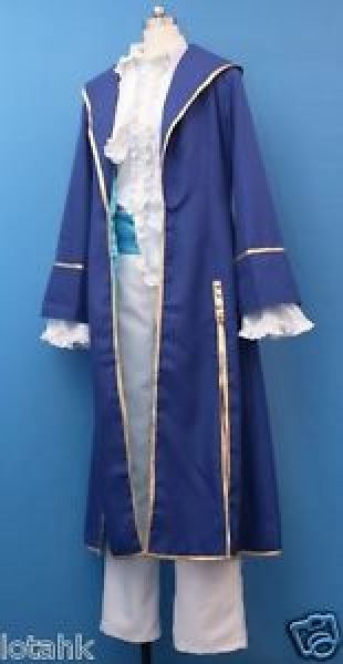 Lady Oscar Fersen Cosplay Costume Custom Made Blue Ver | eBay