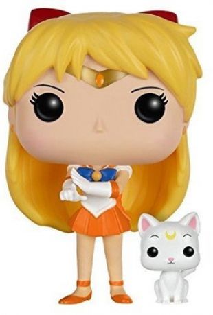 Funko - POP Anime - Sailor Moon - Venus w/ Artemis