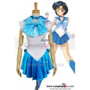 Sailor Moon Sailor Mercury Mizuno Ami Cosplay Costume |  CosplaySky.fr