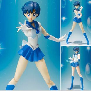 Sailor Moon PVC Figure Sailor Mercury Mizuno Ami Bandai S. H. Figuarts 15 CM Sailor Moon Mizuno Ami modèle Jouet Sailor Moon Poupée dans Action & Figurines de Jouets & Loisirs sur AliExpress.com | Alibaba Group