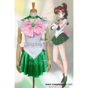 Sailor Moon Sailor Jupiter Kino Makoto Cosplay Costume |  CosplaySky.fr
