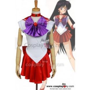 Sailor Moon Sailor Mars Hino Rei Cosplay Costume |  CosplaySky.fr