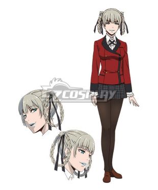 Kakegurui Compulsive Gambler Kirari Momobami Cosplay Costume