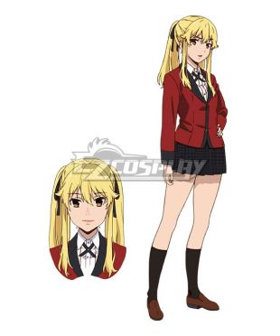 Kakegurui Compulsive Gambler Saotome Meari Cosplay Costume