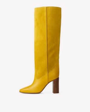 Aslen Boots in Mustard