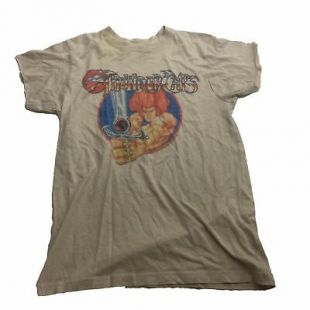 Thunder Cats Brown Cut Sleeves Vintage Style T-Shirt